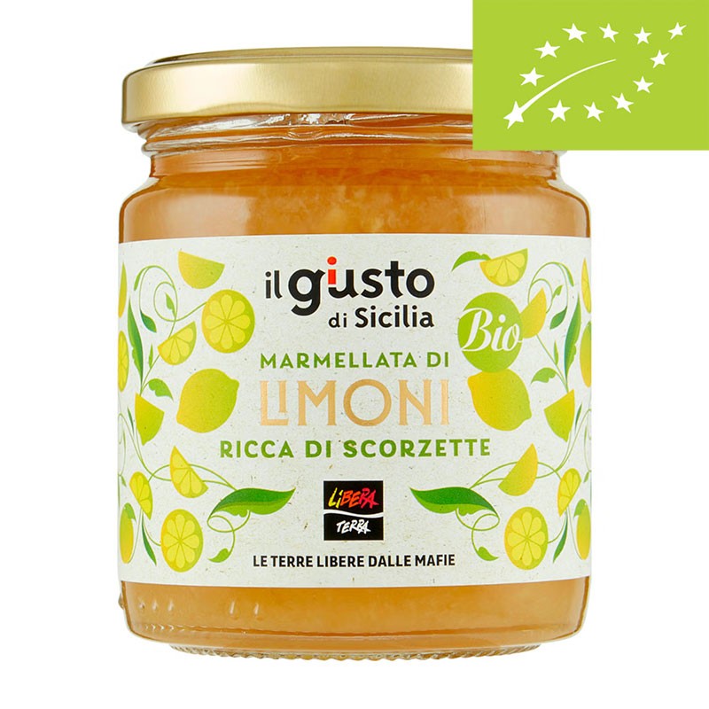 Confiture de citrons BIO Libera Terra - épicerie fine italienne à Strasbourg