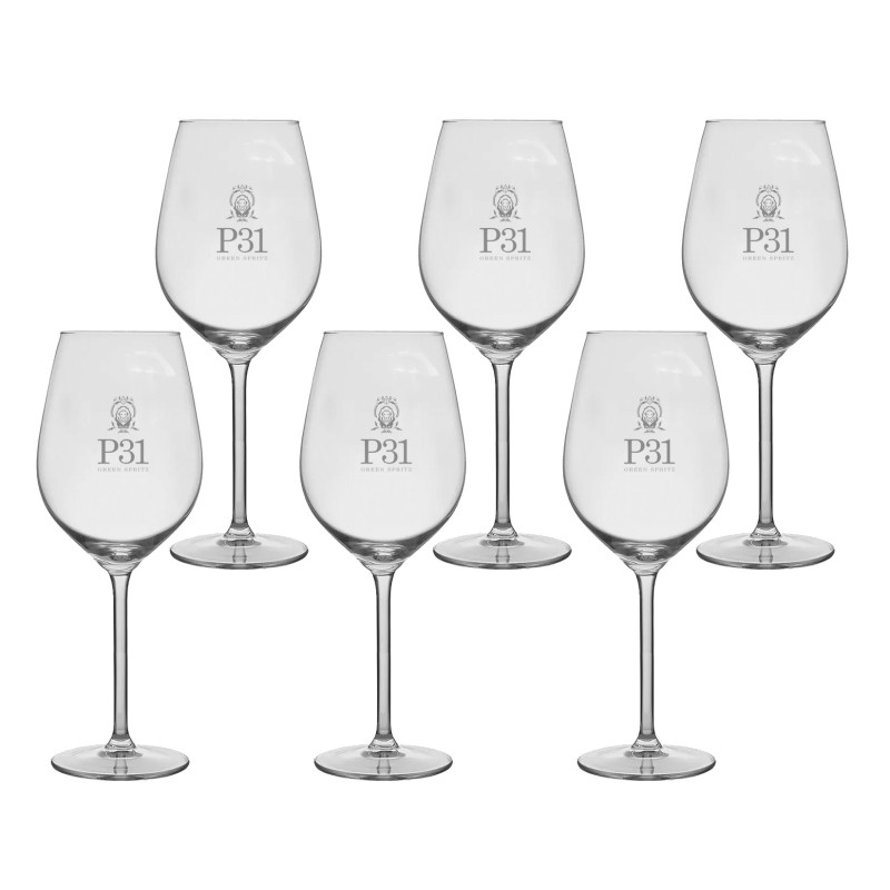 Set de 6 verres P31 Green Spritz