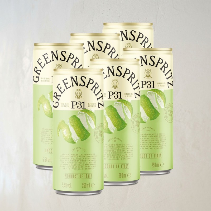 P31 Green Spritz prêt-à-boire pack de 6
