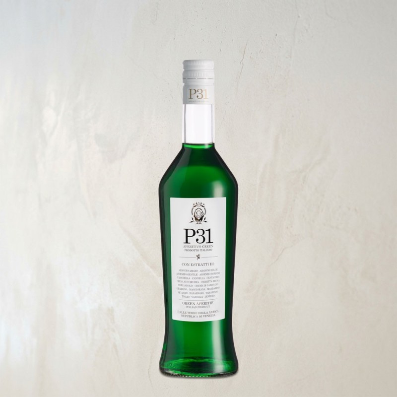 P31 Aperitivo Green 70cl - L'Apéritif Vert Authentique de Padoue