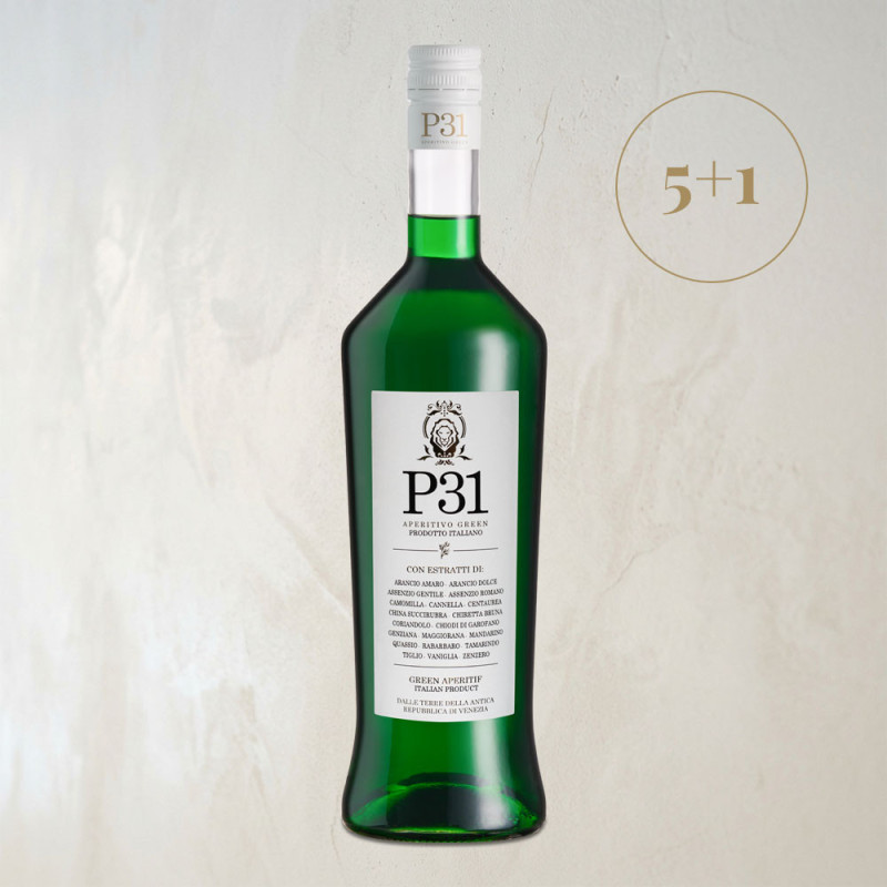 P31 Aperitivo Green 1L - L’Original Vénitien pour Green Spritz