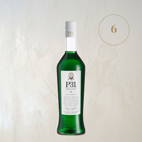 P31 Aperitivo Green 70cl - L'Apéritif Vert Authentique de Padoue