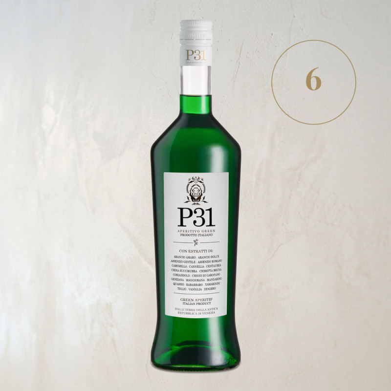 P31 Aperitivo Green 1L - L’Original Vénitien pour Green Spritz